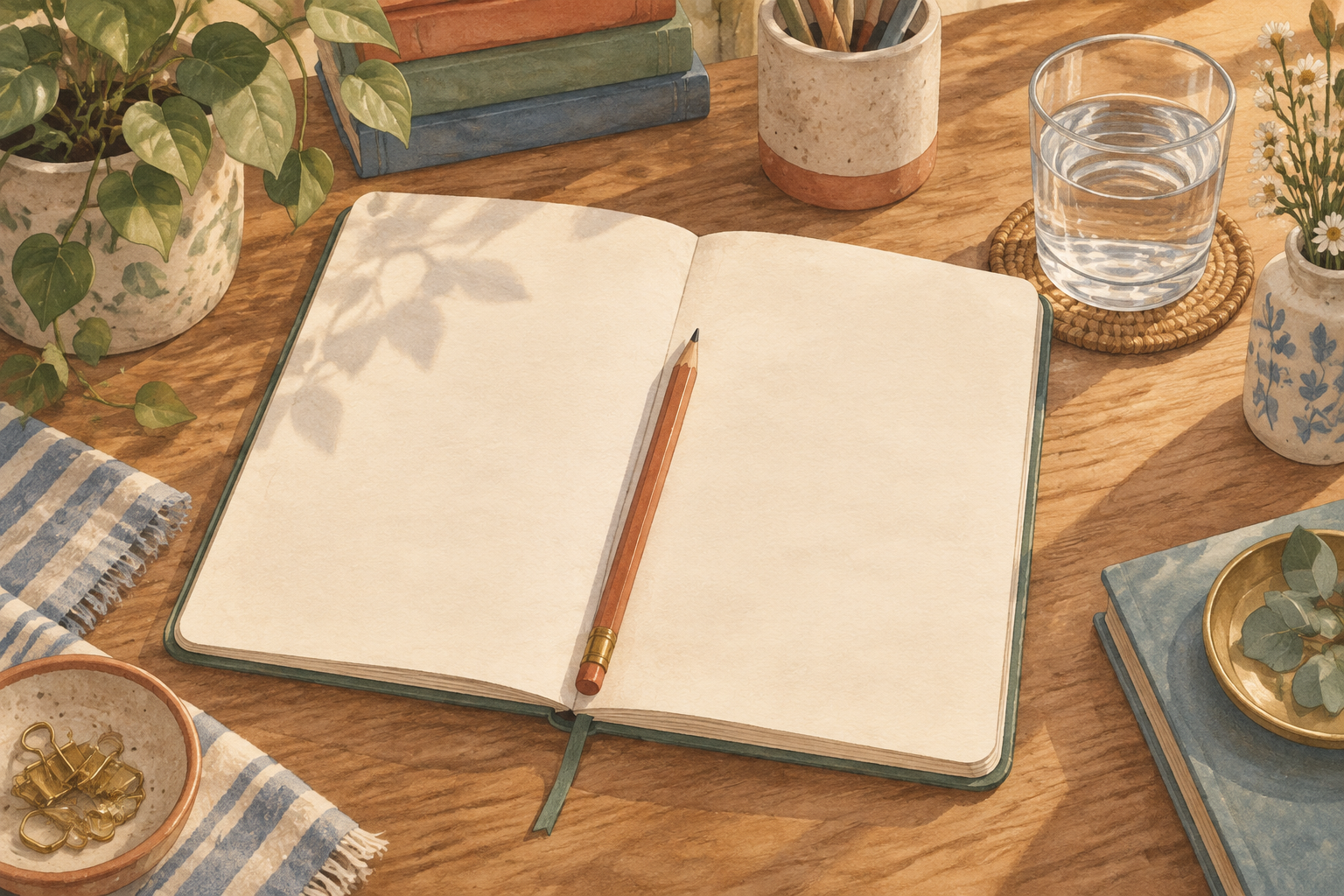 A notebook with space to separate known facts from predictions.